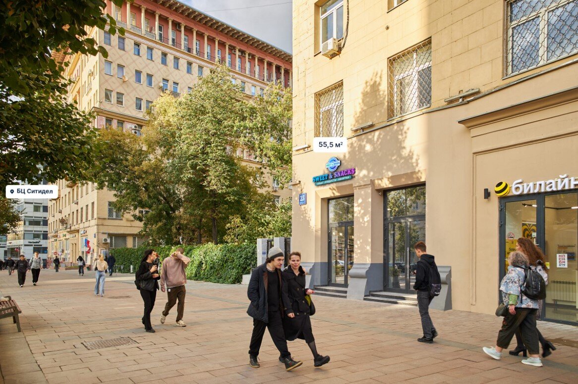 Продажа помещения с арендатором у метро Курская