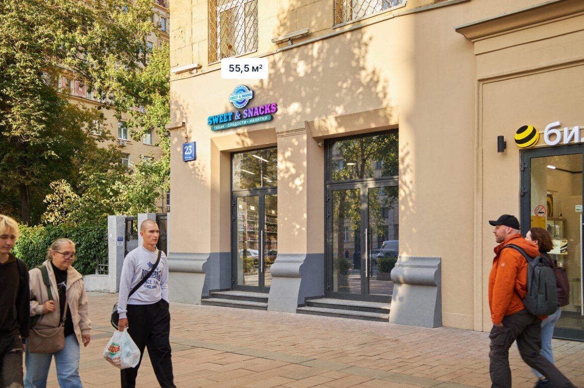 Продажа помещения с арендатором у метро Курская