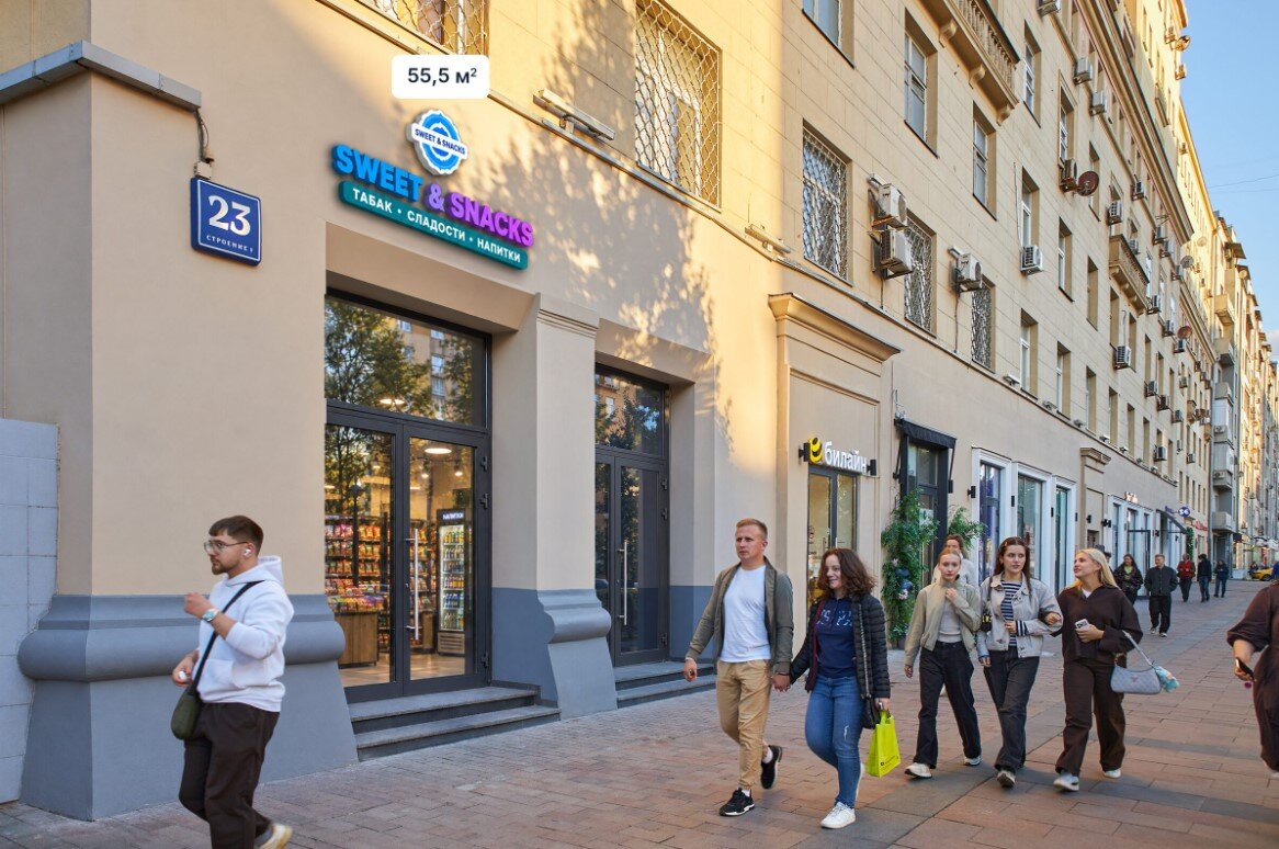 Продажа помещения с арендатором у метро Курская