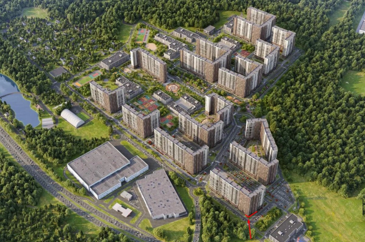 Продажа помещения под супермаркет в ЖК "1-й Южный" 
