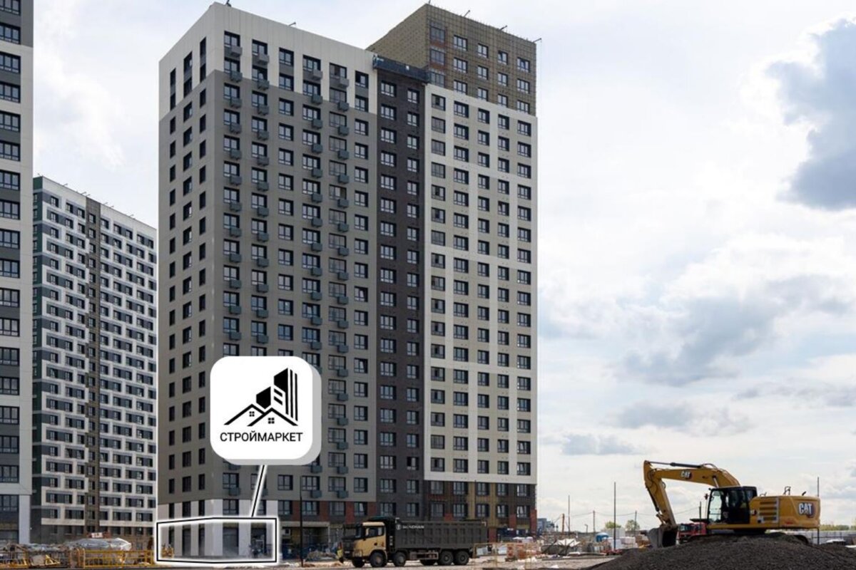Продажа помещения с магазином «Строймаркет» в ЖК «Белый Град»