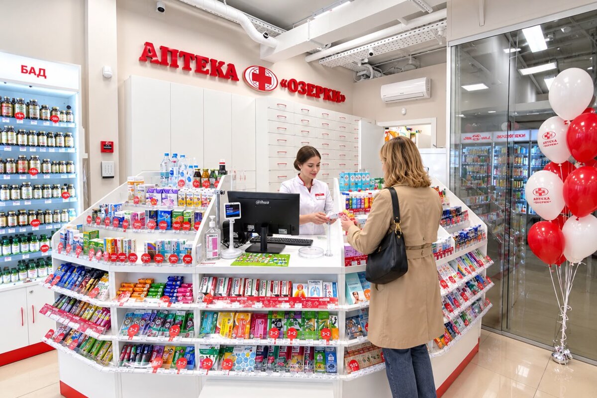 Продажа помещения с аптекой «Озерки»