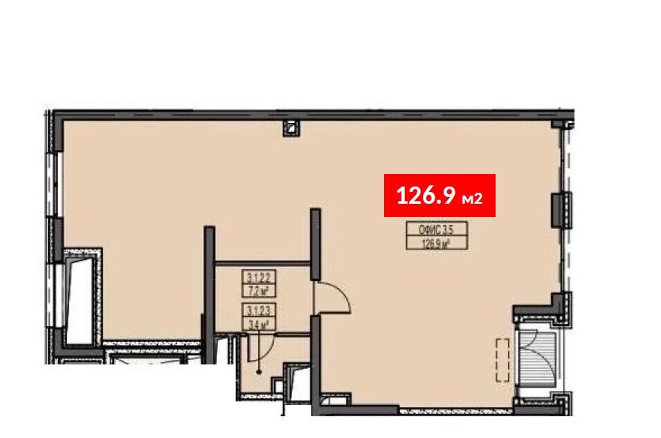 Продажа помещения в жилом комплексе Sky Garden