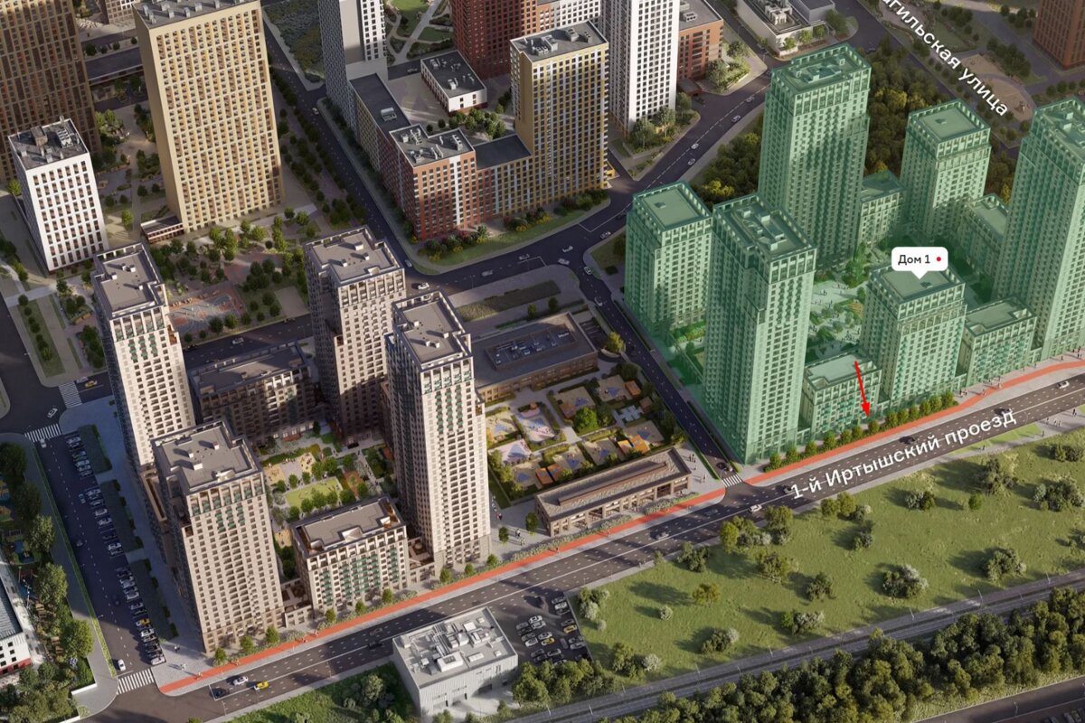 Продажа торгового помещения в ЖК «Квартал Метроном»