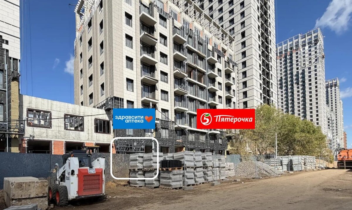 Продажа помещения с арендатором аптека в ЖК "Метроном" 