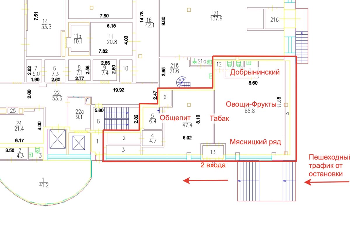 Продажа помещения в Москве