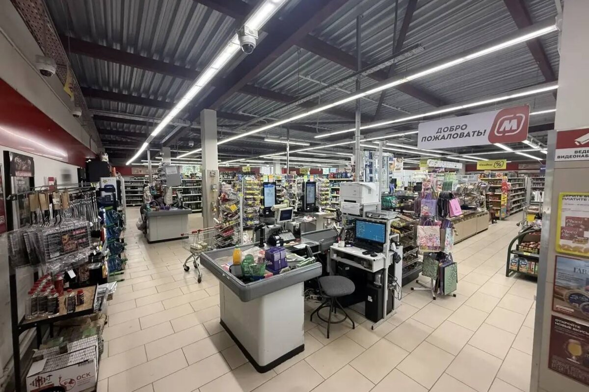 Продажа торгового здания с окупаемостью 9,5 года с супермаркетом Магнит