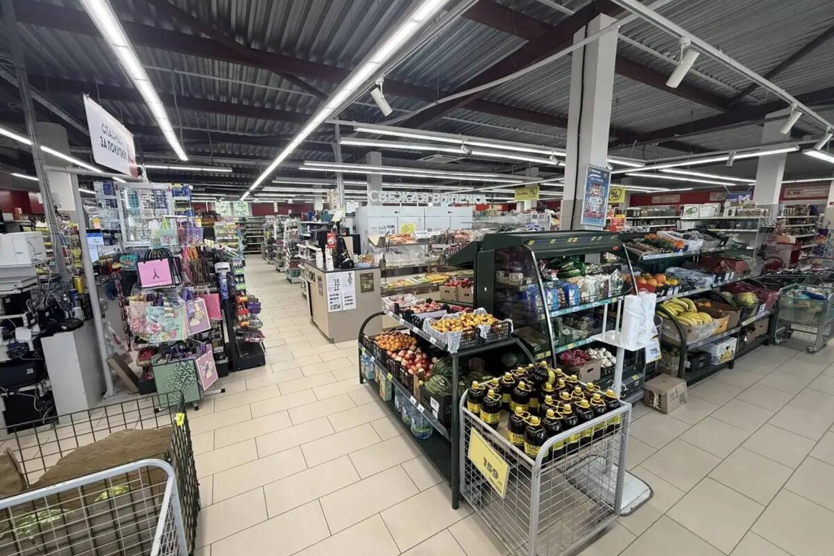 Продажа торгового здания с окупаемостью 9,5 года с супермаркетом Магнит