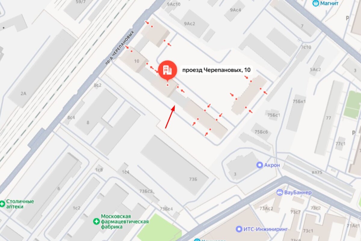 Аренда помещения в новом доме в районе Коптево