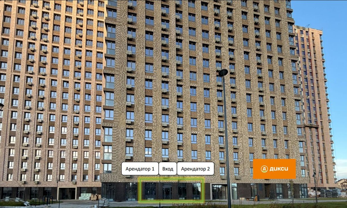 Аренда торгового помещения в ЖК "Тропарево парк" 