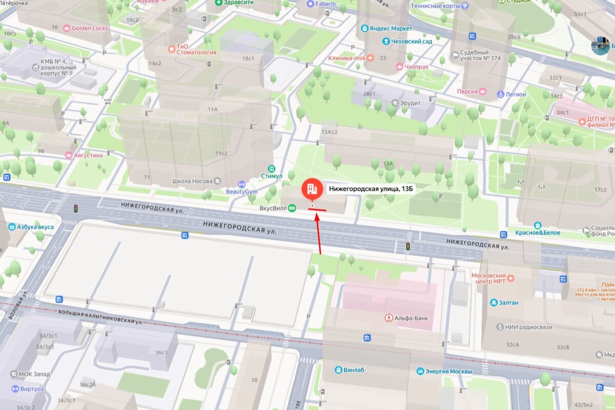 Аренда торгового помещения в отдельно стоящем здании в Москве