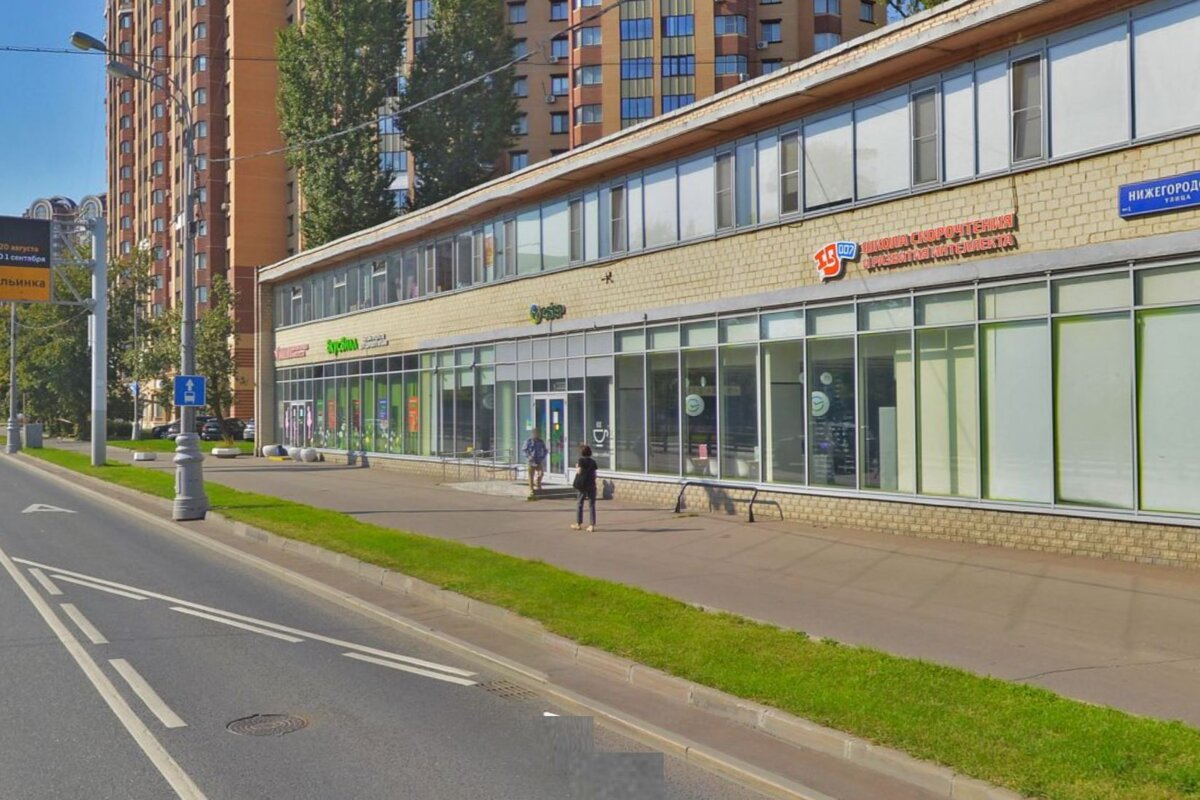 Аренда торгового помещения в отдельно стоящем здании в Москве