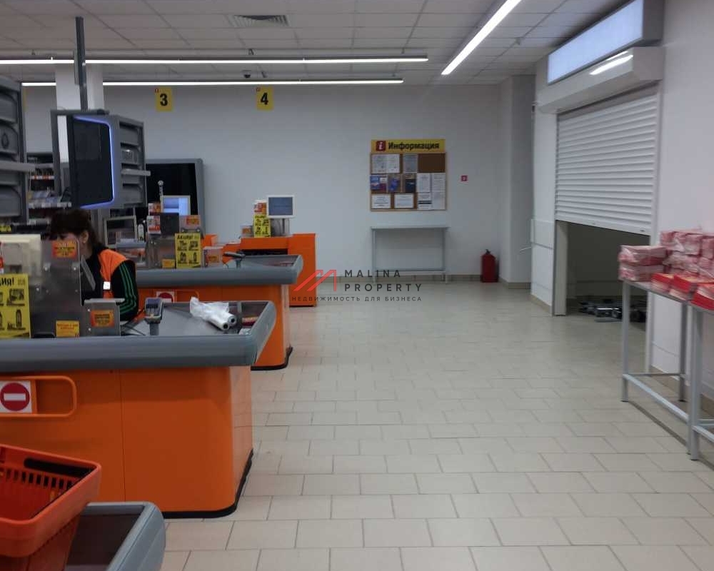 Субаренда торгового помещения в прикассовой зоне супермаркета Верный