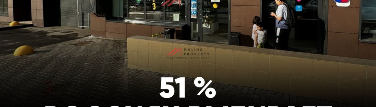 51% россиян выбрали недвижимость