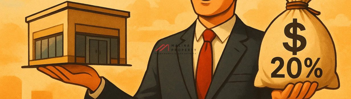 Депозит под 20% или помещение с арендатором? 