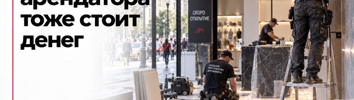 Ремонт арендатора тоже стоит денег