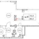 Продажа коммерческого помещения в ЖК Мытищи Парк