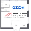 Продажа торгового помещения с арендатором Ozon