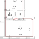 Продажа помещения с арендатором Ермолино на выходе из МЦК Измайлово 