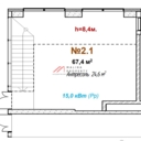 Аренда торгового помещения под ресторан в ЖК "B’aires" 