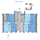 Аренда помещения на 1-й линии в ЖК "2-й Нагатинский" 