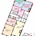 Продажа углового помещения с аптекой Горздрав в ЖК "Родные кварталы"