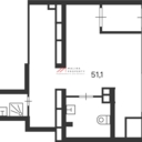 Аренда торгового помещения в новом доме 