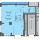 Продажа помещения с арендатором Аптека 36,6 в ЖК "Кутузовский квартал"