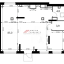 Аренда торгового помещения в ЖК "1-й Ясеневский" 