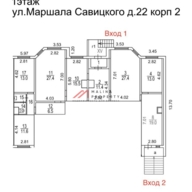 Продажа торгового помещения с арендаторами на Маршала Савицкого