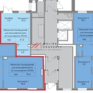 Аренда помещения в новом ЖК на Амурской улице 