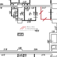 Продажа помещения с сетевым арендатором "Soda" в новостройке 