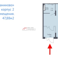 Продажа помещения с арендатором аптека "Ригла" в ЖК "Молжаниново" 