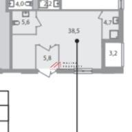 Аренда нежилого помещения в ЖК Михалковский