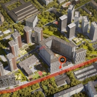 Продажа помещения с арендатором "Буханка" у метро Октябрьское поле