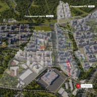 Аренда торгового помещения в ЖК "Скандинавия центр" 