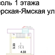 Продажа коммерческого помещения на 1ой Тверской-Ямской