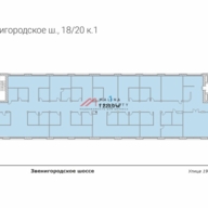 Аренда офисного помещения в БЦ "Звенигородский"