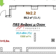 Продажа торгового помещения с арендаторами Яндекс и Ozon в ЖК "B’aires" 