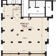 Аренда коммерческого помещения в ЖК 1-й Лермонтовский