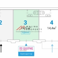 Продажа помещения с арендатором у метро Аэропорт 