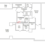 Аренда помещения под общепит в жилом комплексе "Остров"