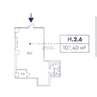 Продажа торгового помещения в ЖК "Мираполис"