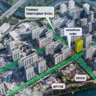 Продажа помещения с арендатором "Ozon" в ЖК Прибрежный Парк