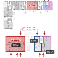 Продажа коммерческих помещений в ЖК Олива