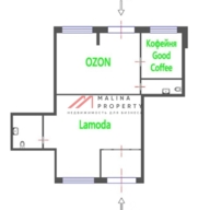 Продажа помещения с сетевыми арендаторами 