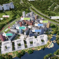 Аренда углового помещения в жк Дзен Кварталы