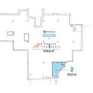 Продаж помещения рядом с м. Улица 1905 года