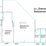 Аренда торгового помещения на Летчика бабушкина