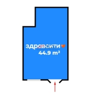 Продажа помещения с арендатором Здравсити в  ЖК "Саларьво парк" 